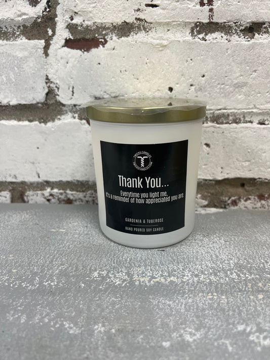 Thank You Candle